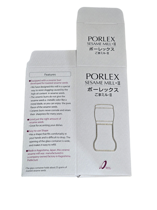 Porlex Sesame Mill II Retail Cardboard Box